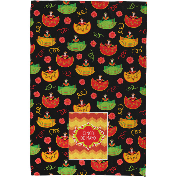 Cinco De Mayo Waffle Weave Towel - Full Color Print - Approval Image