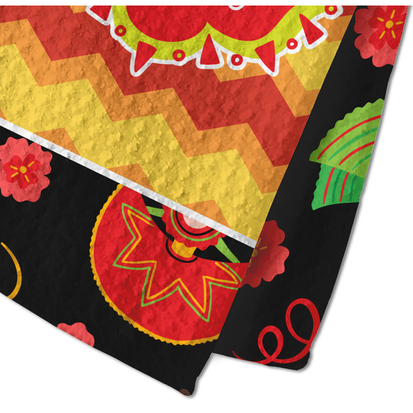 Cinco De Mayo Waffle Weave Towel - Closeup of Material Image