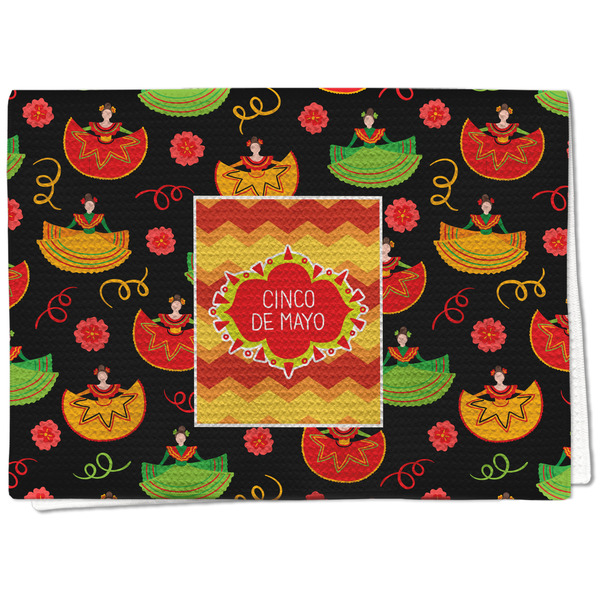 Custom Cinco De Mayo Kitchen Towel - Waffle Weave