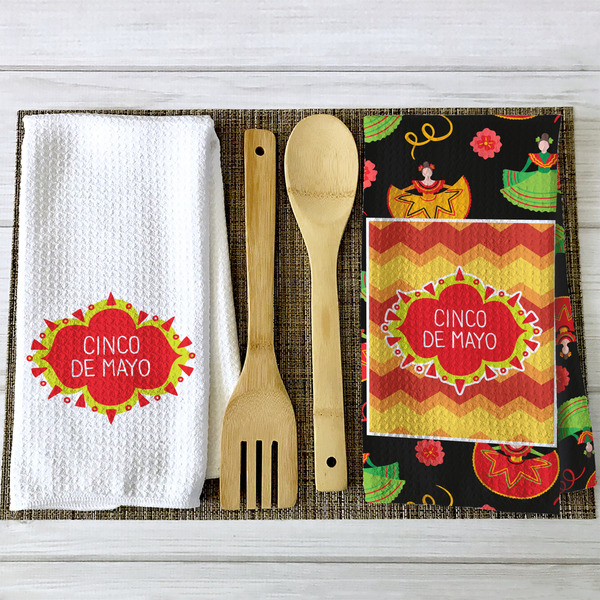 Cinco De Mayo Waffle Weave Towels - 2 Print Styles