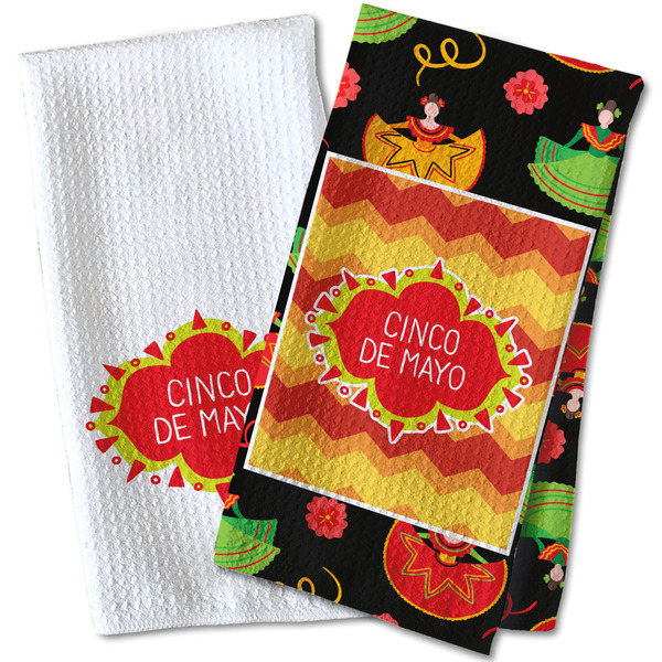 Cinco De Mayo Waffle Weave Towels - Two Print Styles
