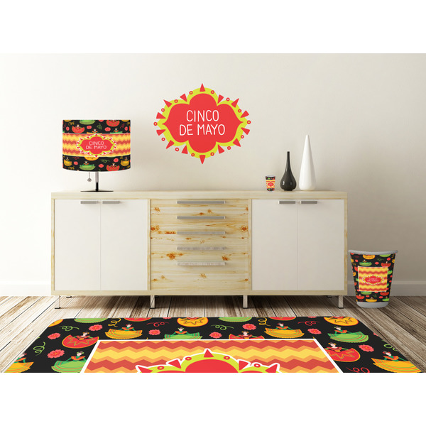 Cinco De Mayo Wall Graphic Decal Wooden Desk