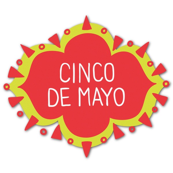 Custom Cinco De Mayo Graphic Decal - Small