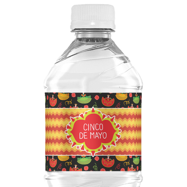 Custom Cinco De Mayo Water Bottle Labels - Custom Sized