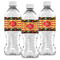 Cinco De Mayo Water Bottle Labels - Front View