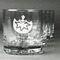 Cinco De Mayo Whiskey Glasses Set of 4 - Engraved Front