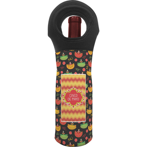 Custom Cinco De Mayo Wine Tote Bag