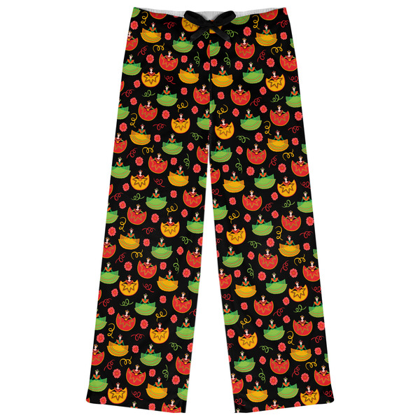 Custom Cinco De Mayo Womens Pajama Pants - 2XL