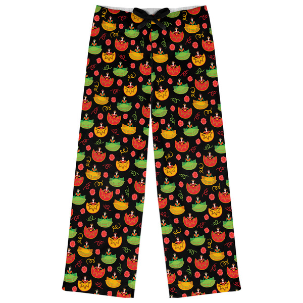 Custom Cinco De Mayo Womens Pajama Pants - M