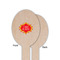 Cinco De Mayo Wooden Food Pick - Oval - Single Sided - Front & Back