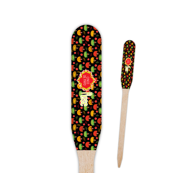 Custom Cinco De Mayo Paddle Wooden Food Picks