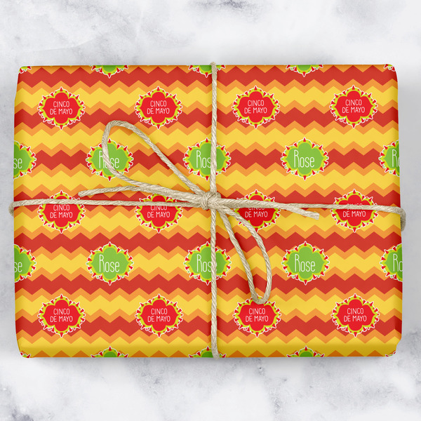 Custom Cinco De Mayo Wrapping Paper (Personalized)