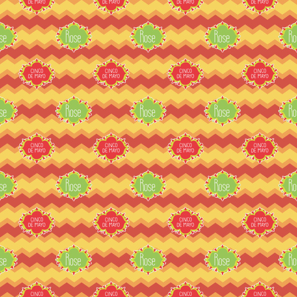Cinco De Mayo Wrapping Paper Square