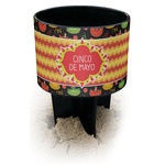 Cinco De Mayo Black Beach Spiker Drink Holder