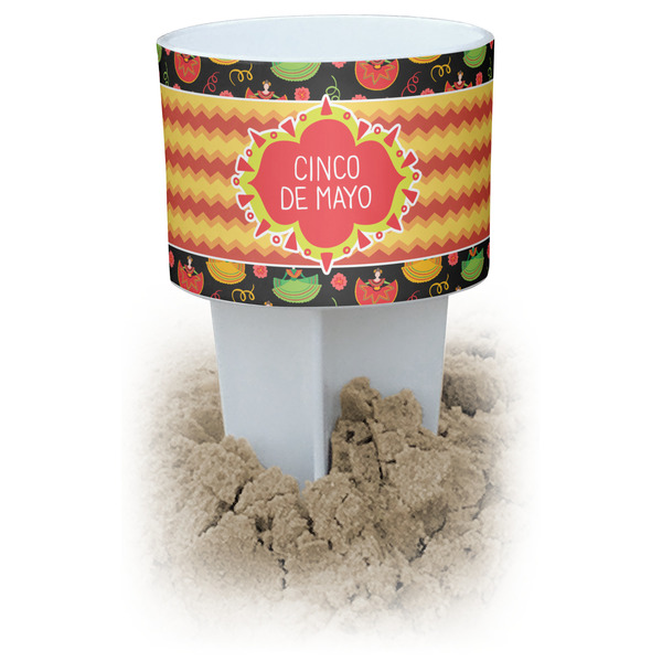 Custom Cinco De Mayo Beach Spiker Drink Holder