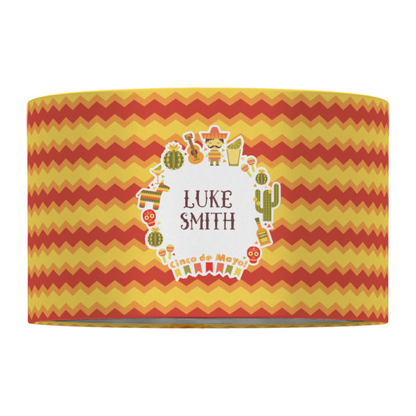 Fiesta - Cinco de Mayo 12" Drum Lampshade - FRONT (Fabric)