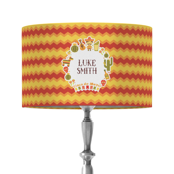 Custom Fiesta - Cinco de Mayo 12" Drum Lamp Shade - Fabric (Personalized)