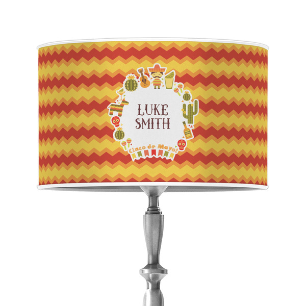 Custom Fiesta - Cinco de Mayo 12" Drum Lamp Shade - Poly-film (Personalized)
