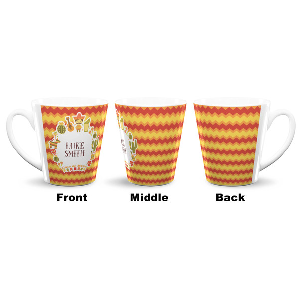 Fiesta - Cinco de Mayo 12 Oz Latte Mug - Approval