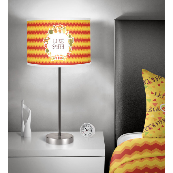 Fiesta - Cinco de Mayo 13 inch drum lamp shade - in room