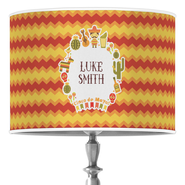 Custom Fiesta - Cinco de Mayo Drum Lamp Shade (Personalized)