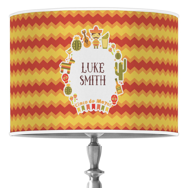 Custom Fiesta - Cinco de Mayo Drum Lamp Shade (Personalized)