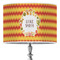 Fiesta - Cinco de Mayo 16" Drum Lampshade - ON STAND (Poly Film)
