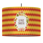 Fiesta - Cinco de Mayo 16" Drum Pendant Lamp - Fabric (Personalized)
