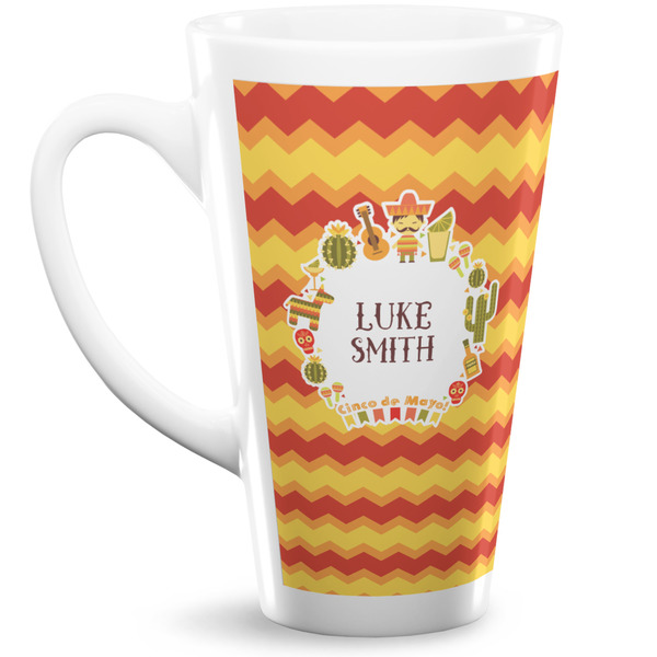 Custom Fiesta - Cinco de Mayo Latte Mug (Personalized)