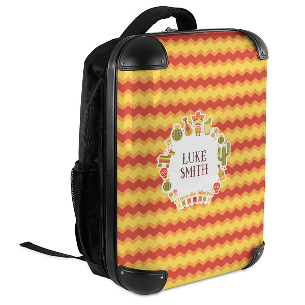 Fiesta - Cinco de Mayo 18" Hard Shell Backpacks - ANGLED VIEW