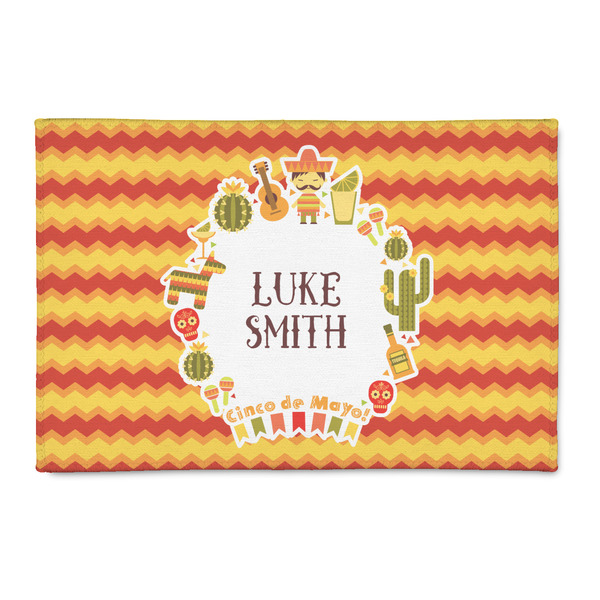 Custom Fiesta - Cinco de Mayo 2' x 3' Indoor Area Rug (Personalized)