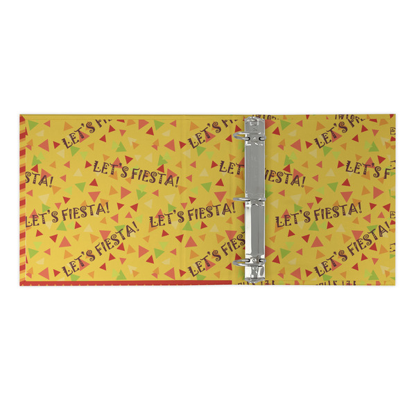 Fiesta - Cinco de Mayo 3 Ring Binders - Full Wrap - 2" - OPEN INSIDE