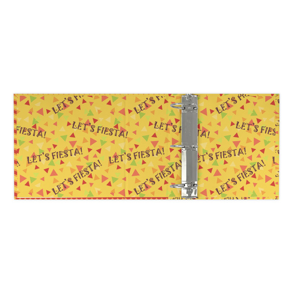 Fiesta - Cinco de Mayo 3 Ring Binders - Full Wrap - 3" - OPEN INSIDE