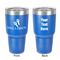 Fiesta - Cinco de Mayo 30 oz Stainless Steel Tumbler - Royal Blue - Double-Sided (Personalized)