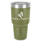 Fiesta - Cinco de Mayo 30 oz Stainless Steel Tumbler - Olive - Single-Sided (Personalized)