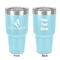 Fiesta - Cinco de Mayo 30 oz Stainless Steel Tumbler - Teal - Double-Sided (Personalized)