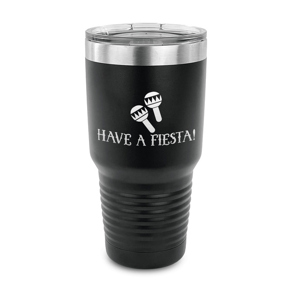 Custom Fiesta - Cinco de Mayo 30 oz Stainless Steel Tumbler (Personalized)