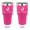 Fiesta - Cinco de Mayo 30 oz Stainless Steel Tumbler - Pink - Double Sided (Personalized)