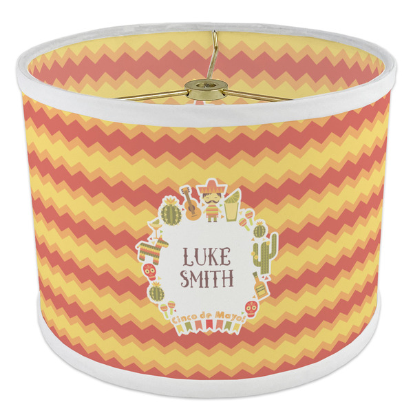 Fiesta - Cinco de Mayo 8" Drum Lampshade - ANGLE Poly-Film