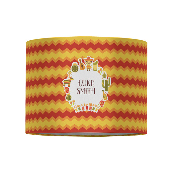 Fiesta - Cinco de Mayo 8" Drum Lampshade - FRONT (Fabric)