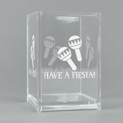 Fiesta - Cinco de Mayo Acrylic Pen Holder (Personalized)