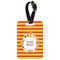 Fiesta - Cinco de Mayo Metal Luggage Tag w/ Name or Text