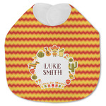 Fiesta - Cinco de Mayo Jersey Knit Baby Bib w/ Name or Text