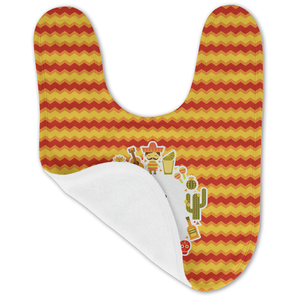 Fiesta - Cinco de Mayo Baby Bib - AFT folded