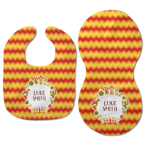 Fiesta - Cinco de Mayo Baby Bib & Burp Set - Approval (new bib & burp)