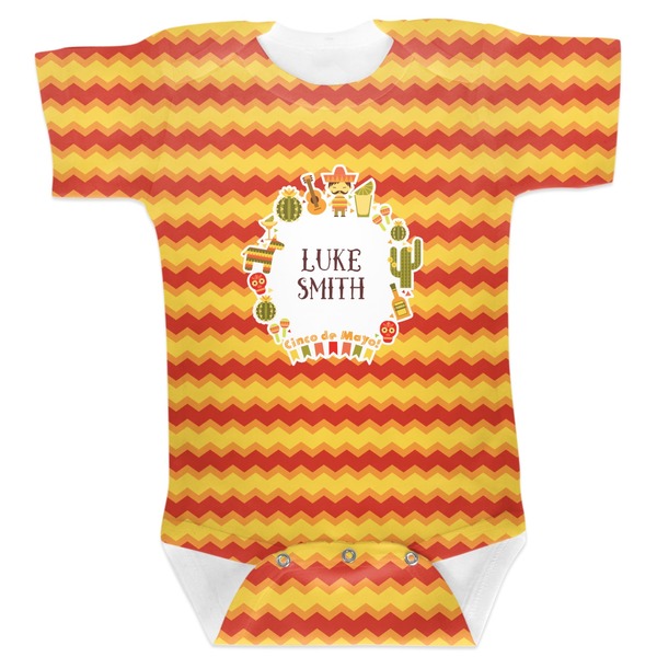 Custom Fiesta - Cinco de Mayo Baby Bodysuit (Personalized)
