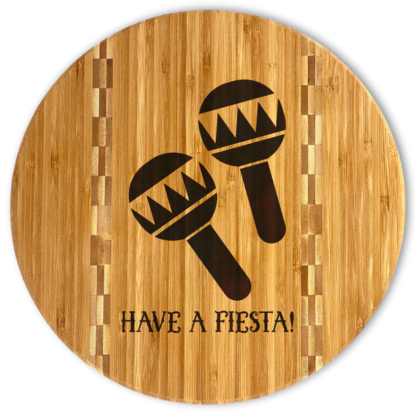 Custom Fiesta - Cinco de Mayo Bamboo Cutting Board (Personalized)