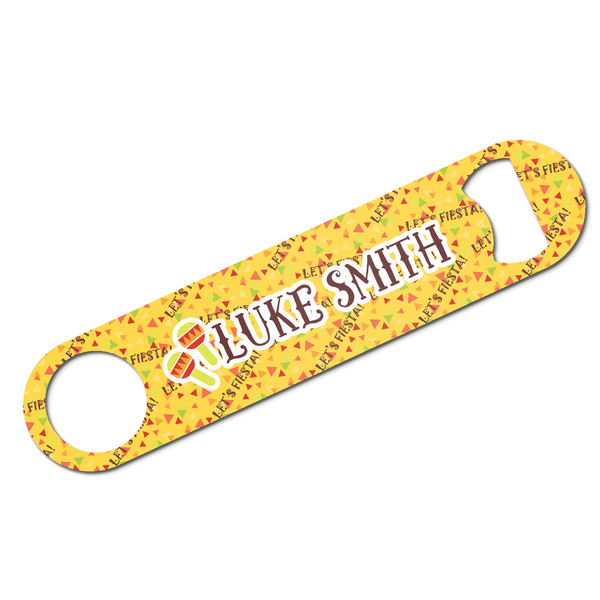 Custom Fiesta - Cinco de Mayo Bar Bottle Opener w/ Name or Text