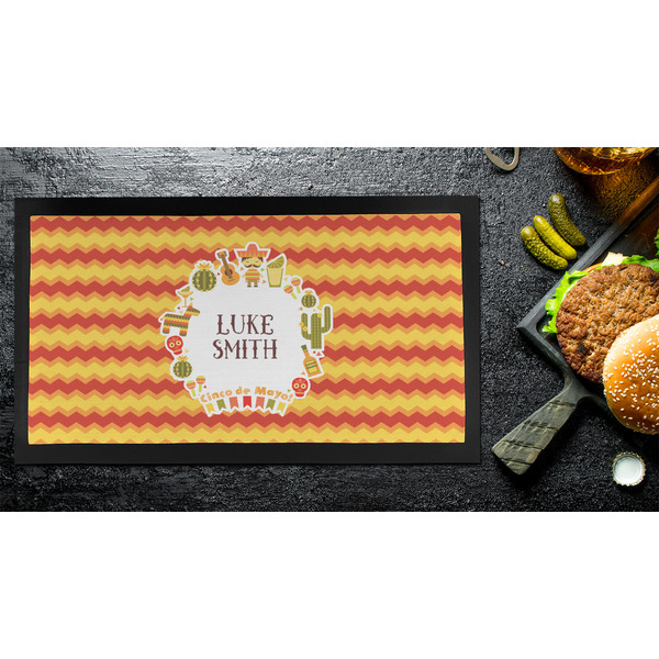 Fiesta - Cinco de Mayo Bar Mat - Small - LIFESTYLE
