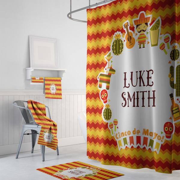 Fiesta - Cinco de Mayo Bath Towel Sets - 3-piece - In Context